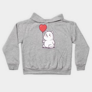 Baby Polar Bear Kids Hoodie